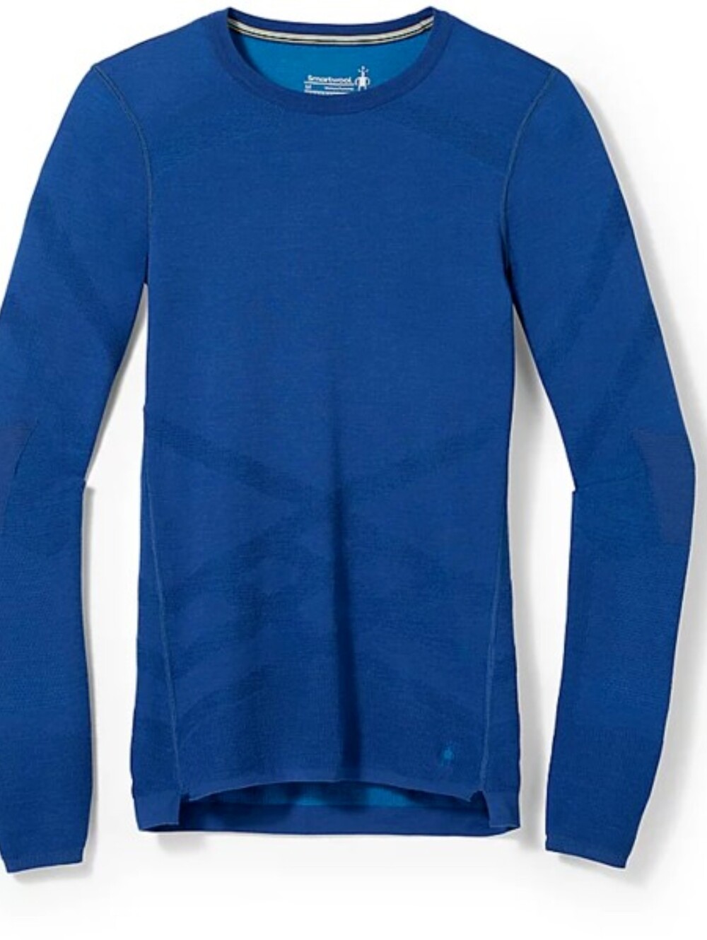 Smartwool Intraknit Thermal Merino Base Layer Crew long-sleeve shirt in a blue.